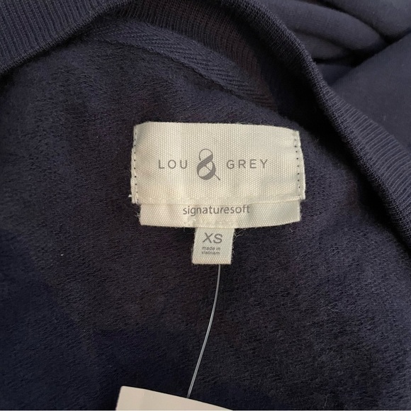 NWT Lou & Grey Signaturesoft Henley Jumpsuit Size XS - Picture 8 of 9